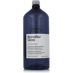 L'Oréal Professionnel Serie Expert Blondifier Gloss Shampoo 1500 ml - Aufhellendes Glanzshampoo für blondes Haar, intensiviert Farbton und pflegt mit Acai-Beeren-Extrakt