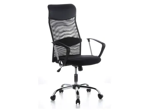 hjh OFFICE 621100 Bürostuhl ARIA HIGH - Ergonomischer Bürostuhl mit hoher Rückenlehne und breiter Sitzfläche, ideal für Home-Office. Individuell einstellbare Wippmechanik und Lendenwirbelstütze für optimalen Komfort.