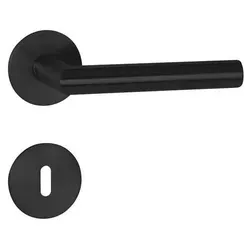 HERMAT Drückergarnitur 1802, Classic Black PVD