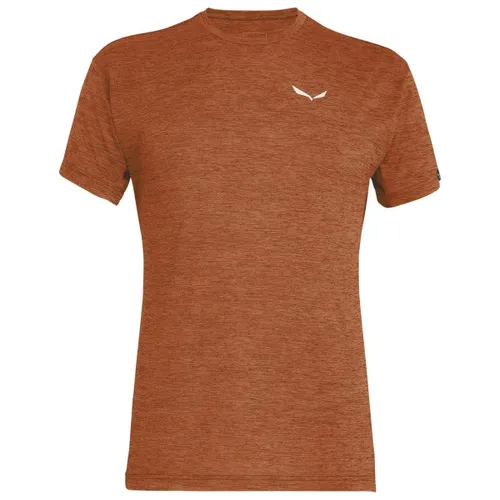 Salewa - Puez Melange Dry S/S Tee - T-Shirt Gr 56 braun