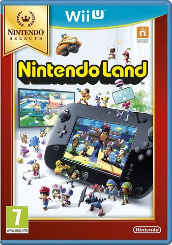 Nintendo Land für Wii U - Spielesammlung - Genre: Spielesammlung, regionalcode PAL, ideal für Familien und Freunde, USK ab 6 Jahren, erlebe die Vielfalt der Nintendo-Welt!
