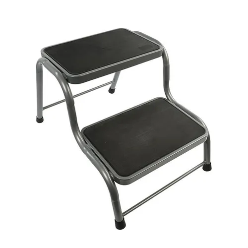 Doppeltrittstufe 2 Stufen rutschfest max. 150kg für Camping Haushalt Wohnwagen