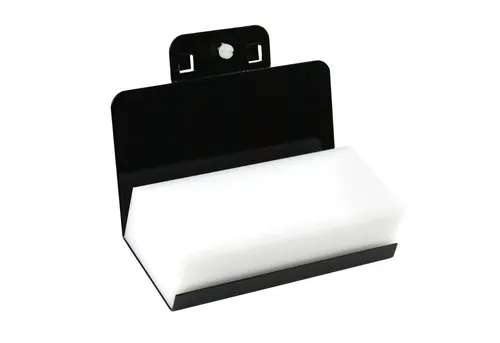 PROREGAL® Werkzeughalter Werkzeugaufnahme zum Selbstbohren für Lochplatte, LxB 12x4,5cm, Weiß