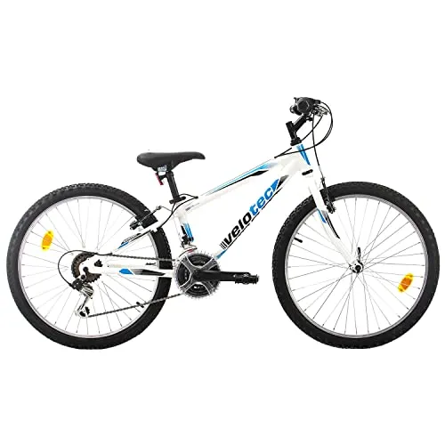 Multibrand Distribution Probike Tempo 24 Zoll Fahrrad - Fahrrad für Kinder ab 130 cm, 18 Gänge, robuster ALU-Rahmen und ideal für Schule und Freizeit. Sicherheit nach EU-Normen und einfache Montage.