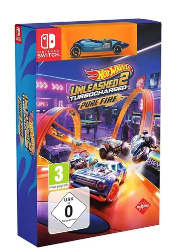 Hot Wheels Unleashed 2 Turbocharged Pure Fire Edition - Switch [EU Version] - PC- & Videospiele mit über 130 Fahrzeugen, neuen Strecken und einem kreativen Streckeneditor für endlosen Spielspaß!
