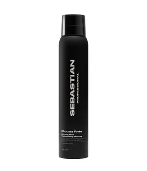 Sebastian Professional Styling & Texture Mousse Forte 200 ml - Volumen & Halt - Styling-Mousse für kräftigen Halt und voluminöse Styles. Ideal für alle Haartypen, sorgt für langanhaltende Struktur und ein perfektes Finish.