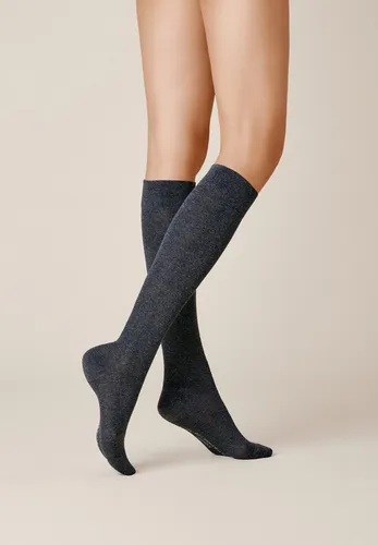 KUNERT Kniestrümpfe Fly&Care® (1-Paar) Unterstützende Damen Kniestrümpfe als Reisebegleiter