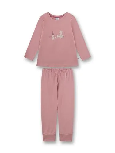 Sanetta Mädchen 233628 Pyjamaset, rosa, 104 cm - Weicher Schlafanzug für Mädchen in rosa, der höchsten Tragekomfort bietet. Pflegeleicht und formbeständig – ideal für erholsame Nächte. Hochwertige Verarbeitung und elastische Bündchen sorgen für besten Sitz. Entdecken Sie die Vielfalt unserer Schlafanzüge!