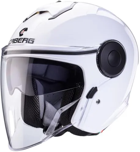 Caberg Soho Jethelm weiss metallic XL in weiß von Caberg
