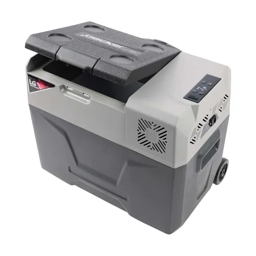 f.becker_line Kompressor Kühlbox 40L Grau