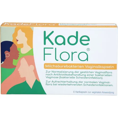 KadeFlora Milchsäurebakterien Vaginalkapseln