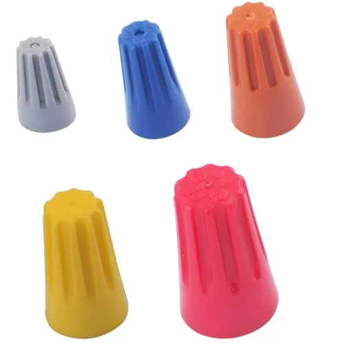 CESFONJER verbindungsklemme elektrische Kabelverbindung Schraubendreherkappe und geschlossene Endkappe (158 PCS Crimp-Kappe)