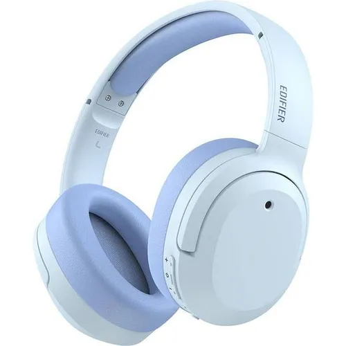 Edifier Kabellose Kopfhörer W820NB Plus, ANC (Blau) - Kopfhörer mit aktivem Noise Cancelling für ein ungestörtes Hörerlebnis, ideal für Musikliebhaber unterwegs.