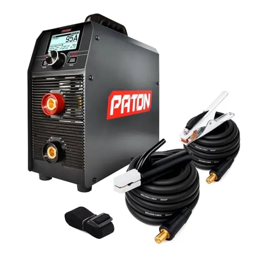 PATON PRO-350 Inverter 3-in-1 Kit – Schweißgerät MMA, TIG mit Pulsfunktion – 350A Ausgang – Lichtbogenschweißgerät – Eingang 400V – 5 Jahre Garantie