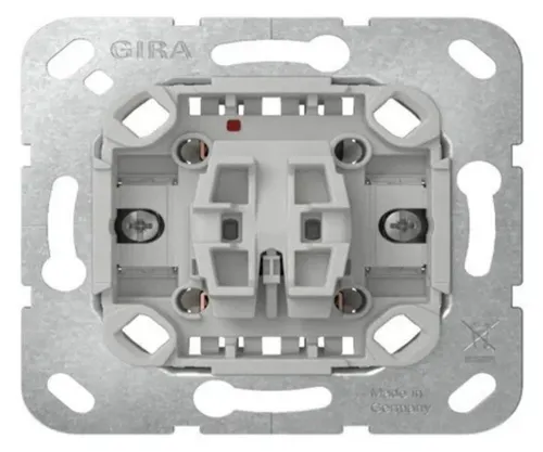 Gira 010600 Universal Aus-Wechselschalter Einsatz 10AX 250V - Steckdosen- & Schalterteile, vielseitiger Lichtschalter für Unterputzmontage, ideal für individuelle Steuerung in jedem Raum