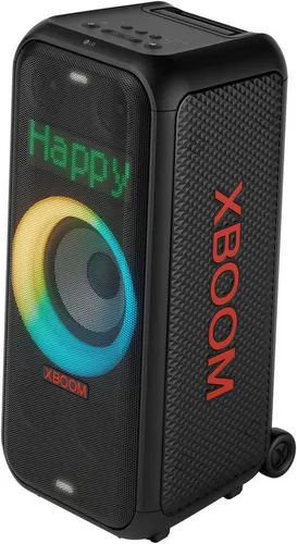 LG XBOOM DXL7T Party-Lautsprecher 2.1 - 250 W Bluetooth - Lautsprecher mit 2.1 Soundsystem und 250 W Leistung, ideal für Partys mit DJ-Funktionen und beeindruckenden Beleuchtungseffekten. Akku mit bis zu 20 Std. Laufzeit für ununterbrochenen Musikgenuss.