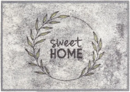 Fußmatte MIABELLA - BL 50x70 cm - Hochwertige Fußmatte aus 100% Polyamid/Nylon, rutschfest und maschinenwaschbar bis 30°C - ideal für Fußbodenheizungen.