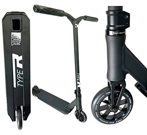 Root Industries R-Type Stunt-Scooter 82,5cm - Park Trick Tretroller mit Fantic26 Sticker - Roller für Kinder von 3-7 Jahren, mit optimaler Lenkerhöhe und hochwertiger Aluminiumkonstruktion für langlebigen Spaß im Skatepark.