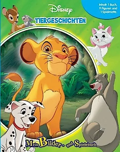 Disney ~ Spiel- und Beschäftigungsbücher Disney Tiergeschichten 9782764348680
