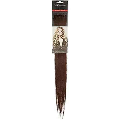 Balmain Hairxpression Human Hair 25 Stück 50 Cm Länge Farbe Dunkelbraun #2