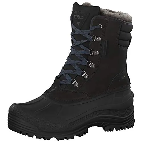 CMP Herren Kinos Snow Boots Wp Schneestiefel, Schwarz, 47 EU