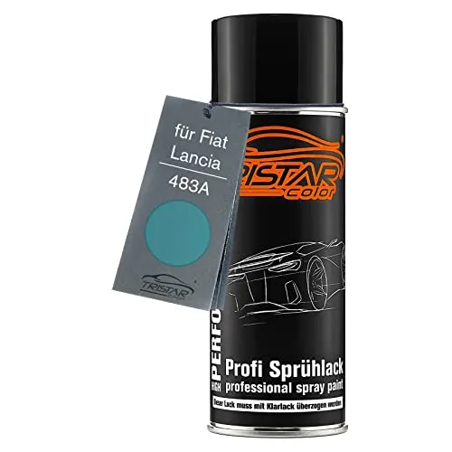 TRISTARcolor Autolack Spraydose für Fiat/Lancia 483A Azul Heraldic Metallic Basislack Sprühdose 400ml