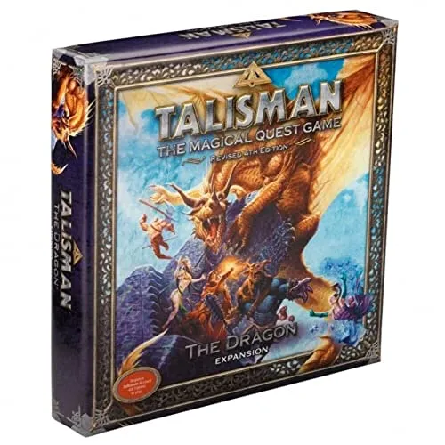 Pegasus Spiele , Talisman: The Dragon Expansion , Board Game , Ages 13+ , 2-6 Players , 90 Minutes Playing Time
