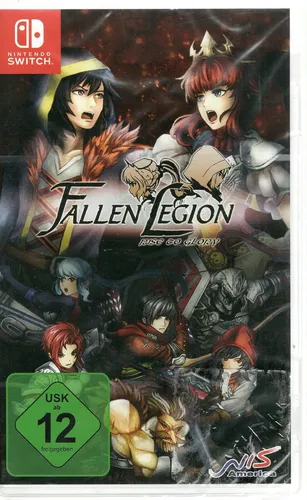 Fallen Legion: Rise to Glory - Nintendo Switch Spiel - Rollenspiele für Nintendo Switch, erlebe packende Kämpfe und eine fesselnde Geschichte in der deutschen Version.