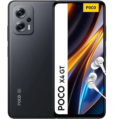 Xiaomi POCO X4 GT Black 8GB RAM 256GB ROM (256 GB, Black, 6.60