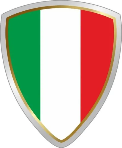 Hermann Schütz Aufkleber Wappen Italien 60x50mm Aufkleber
