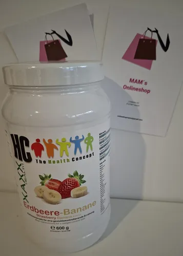 XAXX BODY CONTROL SHAKE ERDBEERE-BANANE 600g  für 20 Mahlzeiten