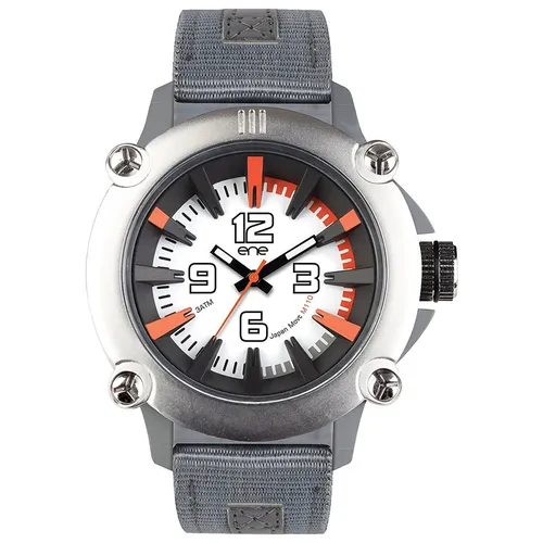 Herrenuhr Ene 640018118 - Große Ziffern für optimale Lesbarkeit - Armbanduhr für Herren mit einem Durchmesser von 51 mm, ideal für klare Zeitablesung und stilvolles Tragen.