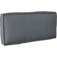 Produktbild vidaXL Anthrazit Pallet Kissen 80x40x12 cm
