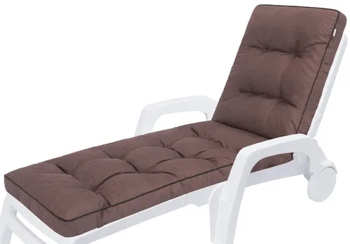 Liegenauflage Auflage für Gartenliege Deckchair, Polsterauflage für Sonnenliege
