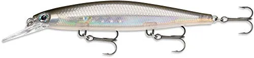 Rapala - Shadow Rap Deep Angelköder - Angelzubehör für Süßwasser - Reaktiver und Aggressiver Kunstköder - Lauftiefe 1.2-2.4m - Fischköder 11cm, 13g - Hergestellt in Estland - Ghost Shiner