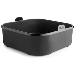 Ibili Heißluftfritteusen-Backform Schwarz 20x20x7 cm