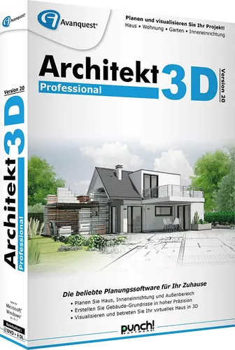 Architekt 3D 20 Professional /Code in a Box) EAN 4023126121233