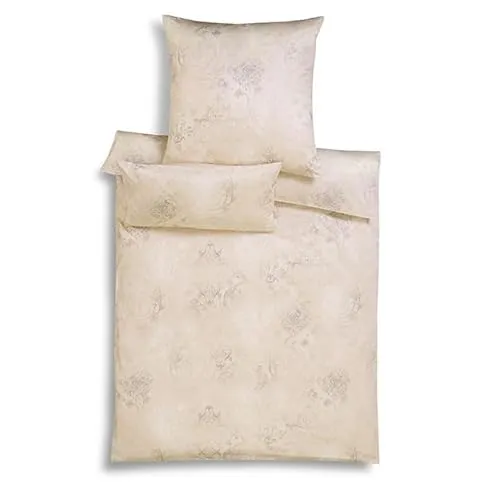 ESTELLA Svizzera 2054 Bettwäsche-Set, 40 x 80 cm Sand in beige von ESTELLA