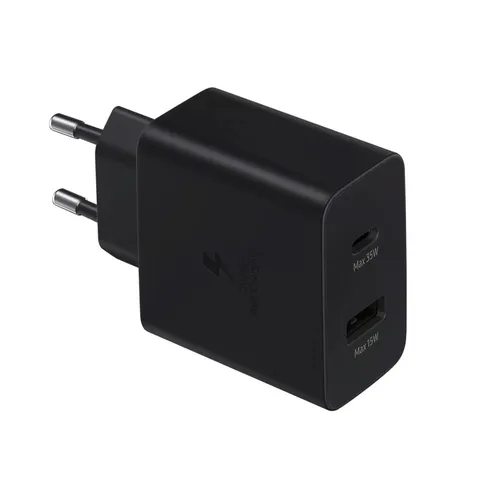 Samsung Original Schnellladegerät 35W Duo Adapter Netzteil USB-C S21 S22 S23 S24