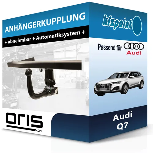 Oris Anhängerkupplung für Audi Q7 Typ 4MB/4MG, abnehmbar
