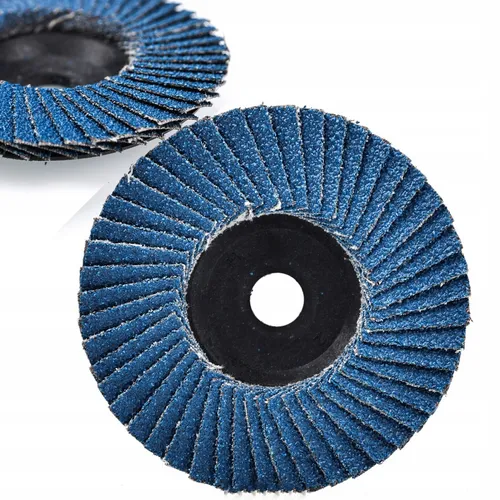 Rosfix Fächerschleifscheibe 75x10 mm | Korn 120 | für Holz & Metall