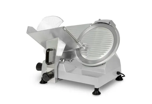 VERTES Allesschneider FD2-MS-300, 300W Elektrische Aufschnittmaschine - Professioneller Allesschneider für Gastronomie und Zuhause, mit stufenlos einstellbarer Schnittdicke von 0,2 – 25 mm und integrierter Schärfvorrichtung für perfekte Schnittergebnisse.