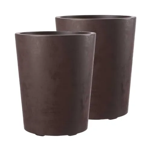 Kreher Pflanzkübel 'Millennium' 48 Liter, 2 Stück (Farbe wählbar) - Der stilvolle Kreher Pflanzkübel 'Millennium' verbindet modernes Design mit Funktionalität. Ideal für Balkon oder Garten, wahlweise in verschiedenen Farben erhältlich und mit praktischem Wasserspeicher für einfache Pflege.