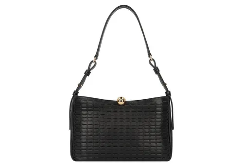 Furla Sfera Soft Schultertasche M Leder 30 cm schwarz - Elegante Handtasche aus weichem Leder, ideal für jeden Anlass, mit viel Platz für Ihre Essentials.