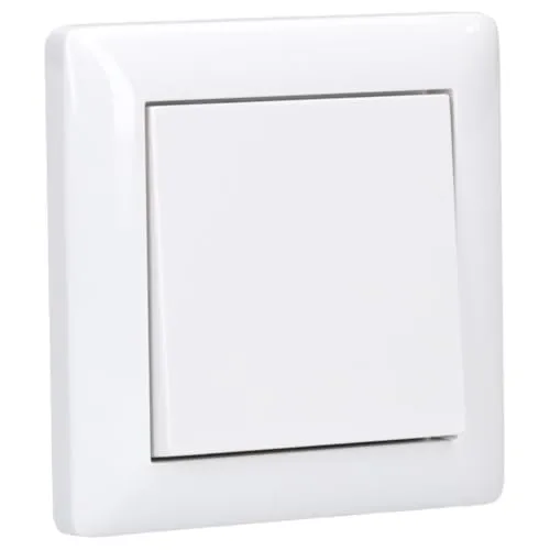 GIRA Wippschalter Komplettset in Weiß von Gira