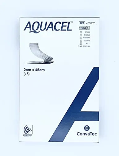 Aquacel Hydrosorption 2x45 cm Tamponaden 5 St