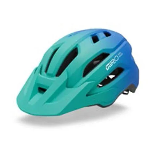 Giro Fixture II Y Fahrradhelm in mattem Grün/Blau von Giro