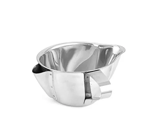 Trenn-Sauciere Fetttrennkanne aus Edelstahl, 270 ml - Praktische Saucieren für die fettfreie Zubereitung, spülmaschinenfest und rostfrei – ideal für gesundheitsbewusste Köche.