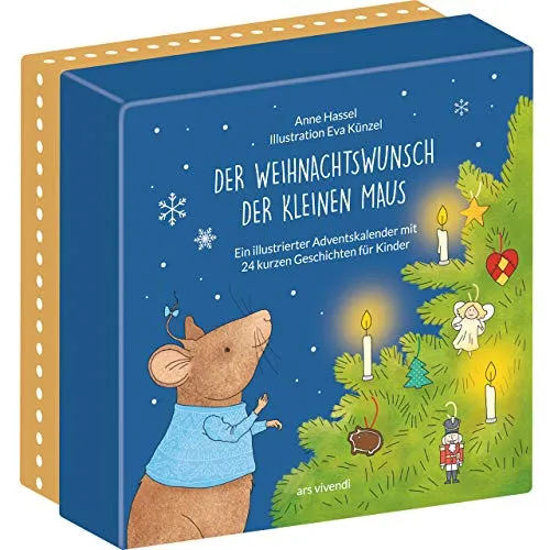 Der Weihnachtswunsch der kleinen Maus (Neuauflage) - Adventskalender mit 24 bezaubernden Geschichten für Kinder ab 3 Jahren, perfekt zum Vorlesen und gemeinsamen Entdecken der Weihnachtszeit.