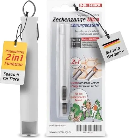 ZECKENZANGE Ultra Chirurgenstahl 1 St